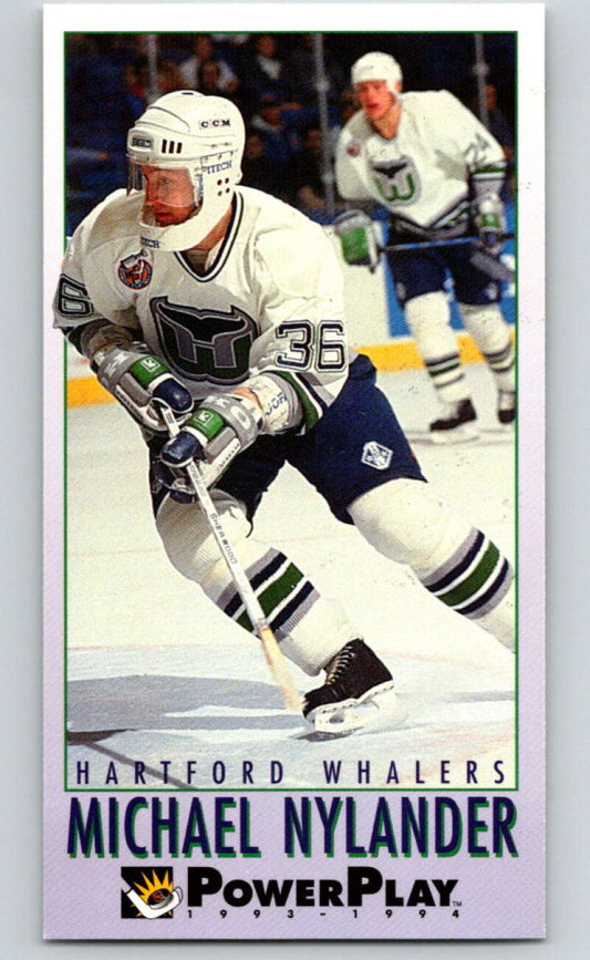 1993-94 PowerPlay #106 Michael Nylander  Hartford Whalers  V77621 Image 1