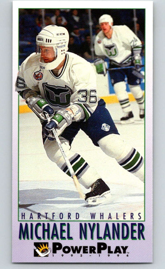 1993-94 PowerPlay #106 Michael Nylander  Hartford Whalers  V77622 Image 1
