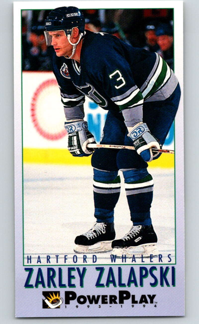 1993-94 PowerPlay #112 Zarley Zalapski  Hartford Whalers  V77631 Image 1