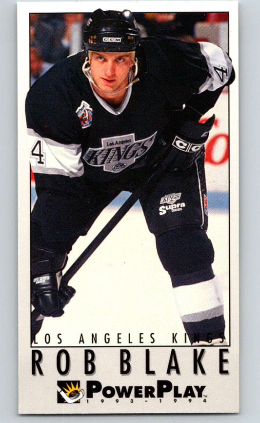1993-94 PowerPlay #113 Rob Blake  Los Angeles Kings  V77633 Image 1