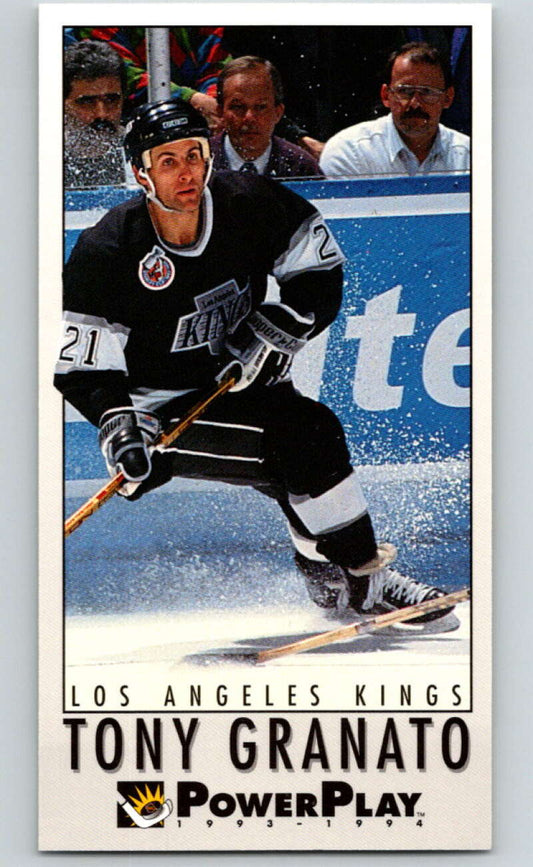 1993-94 PowerPlay #115 Tony Granato  Los Angeles Kings  V77636 Image 1