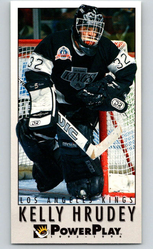 1993-94 PowerPlay #117 Kelly Hrudey  Los Angeles Kings  V77638 Image 1