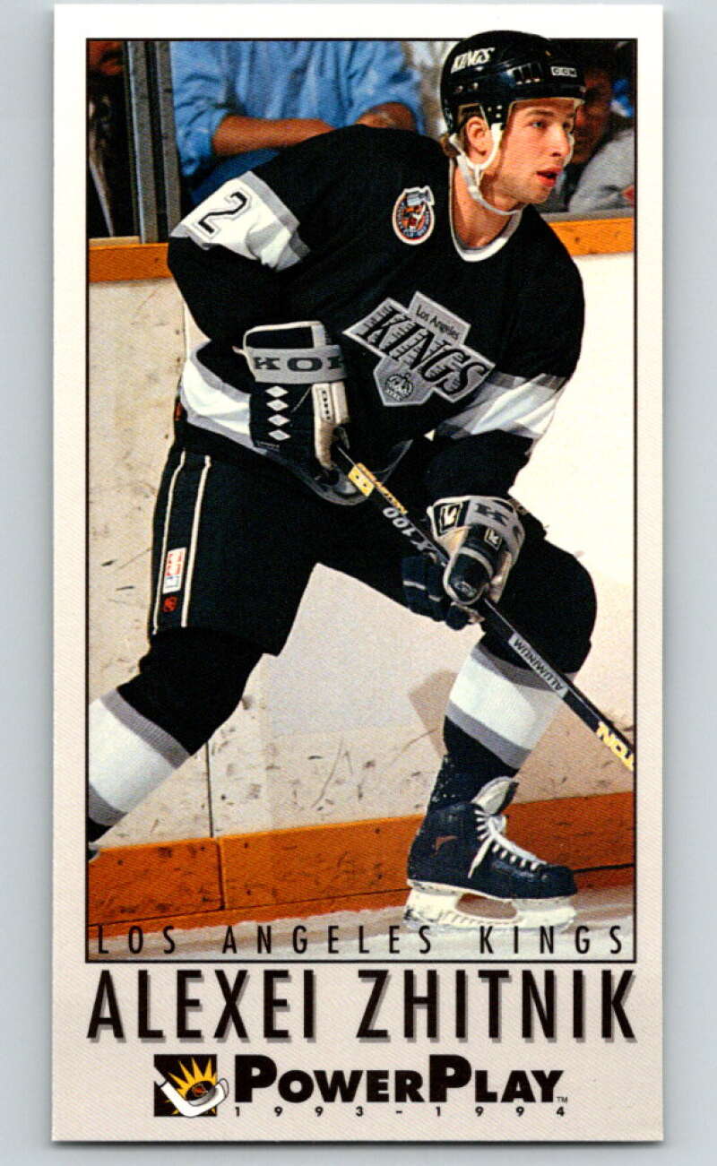 1993-94 PowerPlay #123 Alexei Zhitnik  Los Angeles Kings  V77650 Image 1
