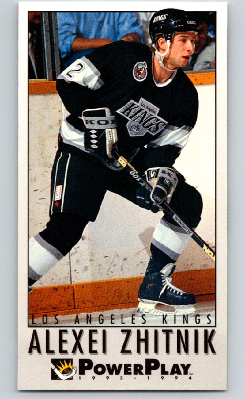 1993-94 PowerPlay #123 Alexei Zhitnik  Los Angeles Kings  V77651 Image 1