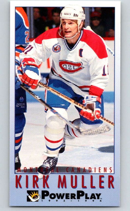 1993-94 PowerPlay #131 Kirk Muller  Montreal Canadiens  V77661 Image 1