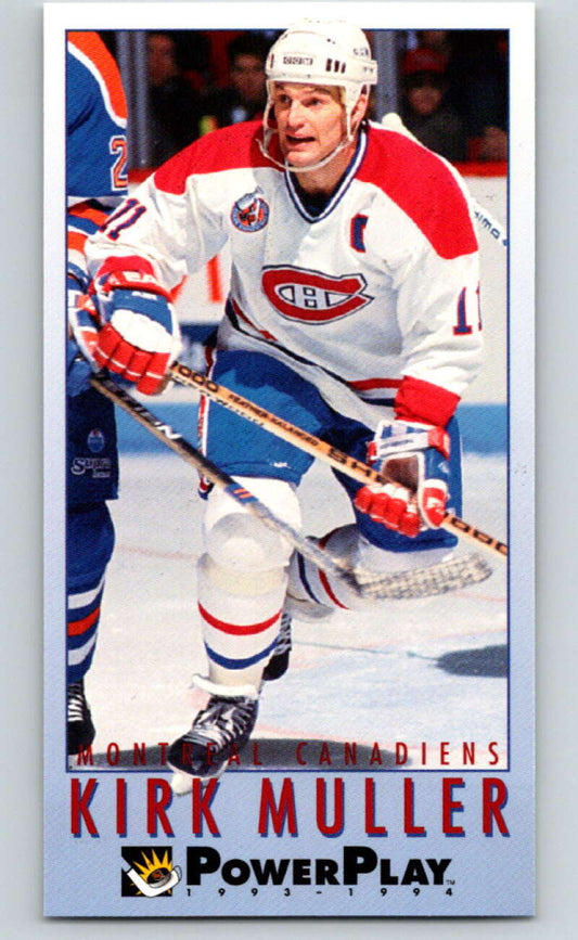 1993-94 PowerPlay #131 Kirk Muller  Montreal Canadiens  V77662 Image 1
