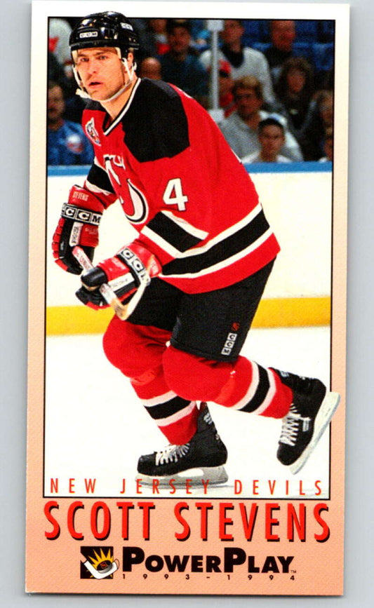 1993-94 PowerPlay #143 Scott Stevens  New Jersey Devils  V77685 Image 1