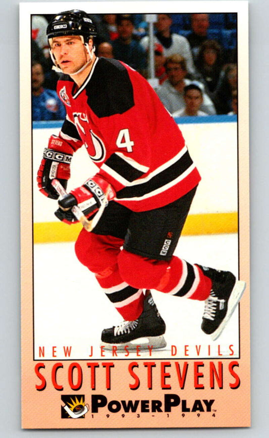 1993-94 PowerPlay #143 Scott Stevens  New Jersey Devils  V77686 Image 1