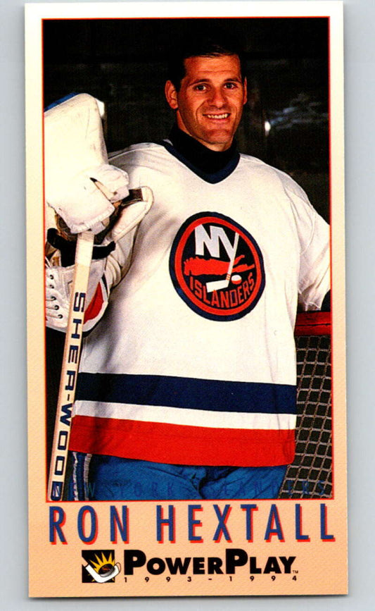 1993-94 PowerPlay #147 Ron Hextall  New York Islanders  V77693 Image 1