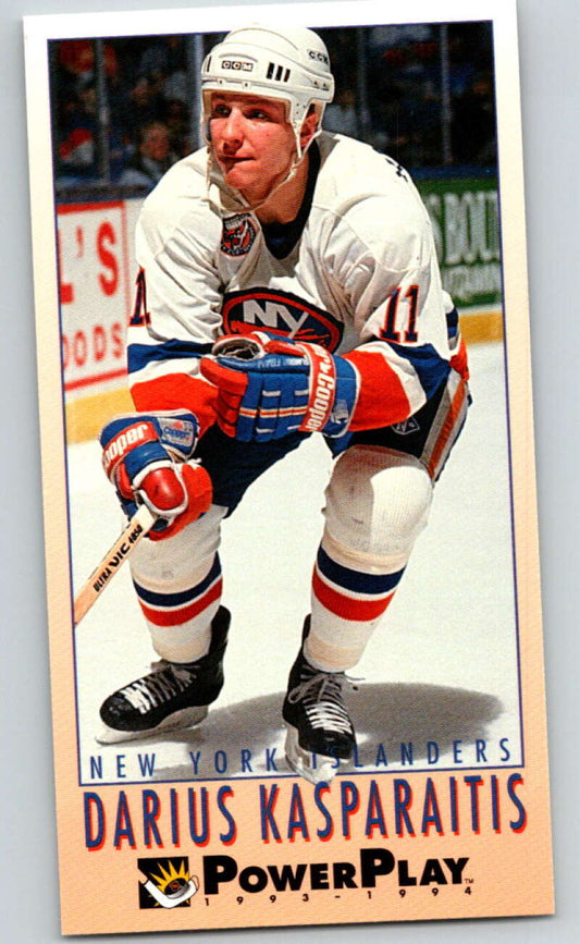 1993-94 PowerPlay #149 Darius Kasparaitis  New York Islanders  V77699 Image 1