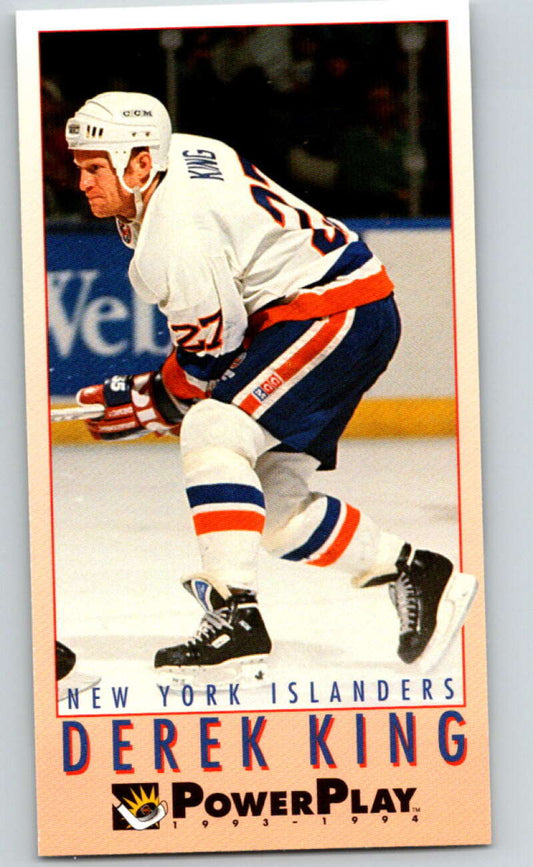 1993-94 PowerPlay #150 Derek King  New York Islanders  V77701 Image 1