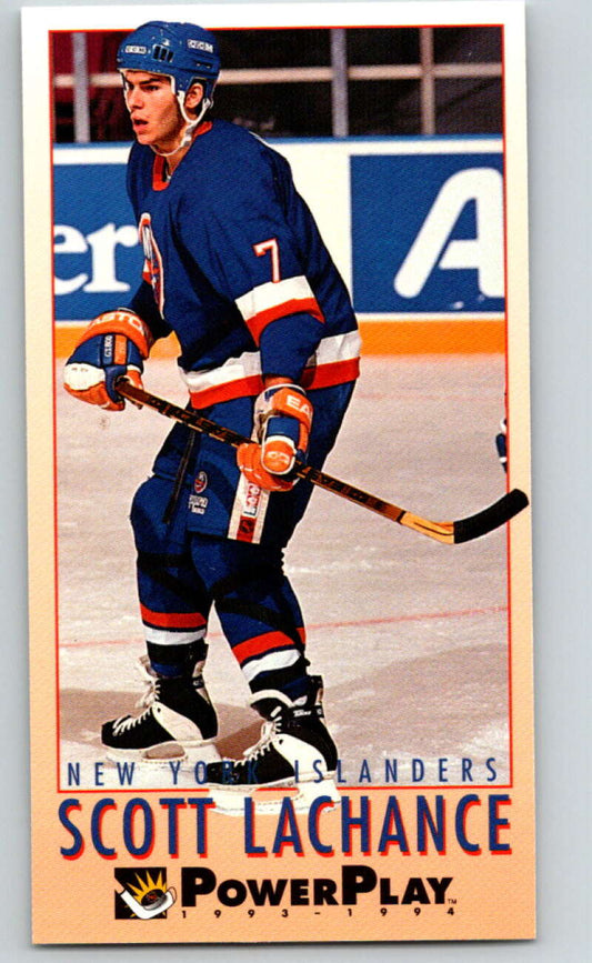 1993-94 PowerPlay #152 Scott Lachance  New York Islanders  V77703 Image 1