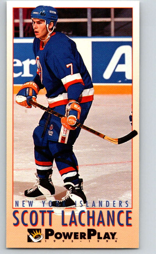 1993-94 PowerPlay #152 Scott Lachance  New York Islanders  V77704 Image 1