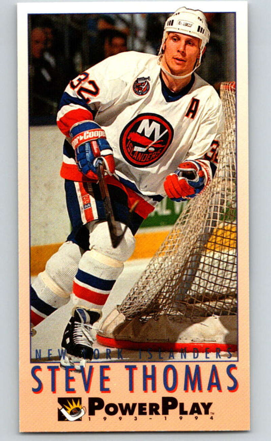 1993-94 PowerPlay #154 Steve Thomas  New York Islanders  V77707 Image 1