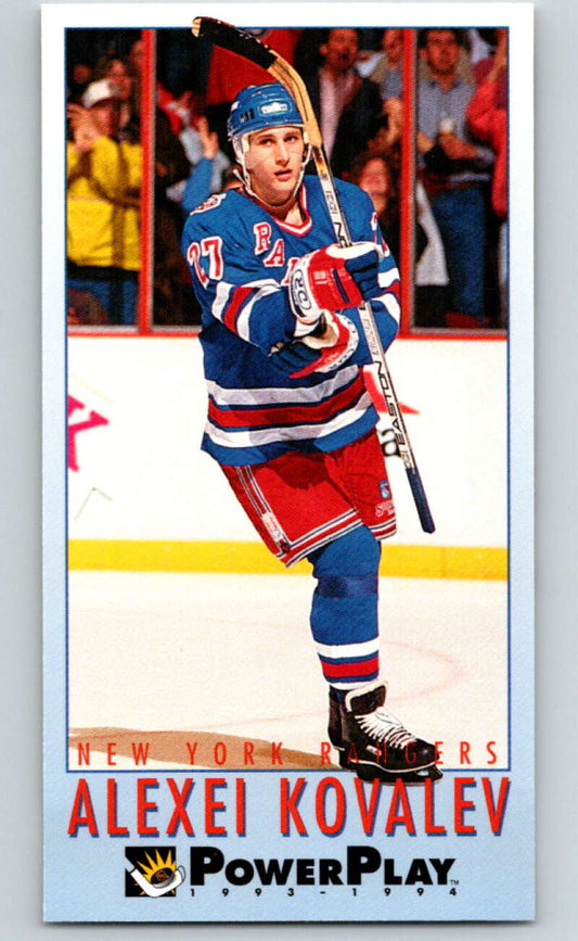 1993-94 PowerPlay #159 Alexei Kovalev  New York Rangers  V77714 Image 1