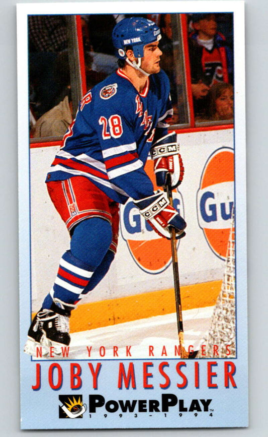 1993-94 PowerPlay #161 Joby Messier  RC Rookie New York Rangers  V77719 Image 1