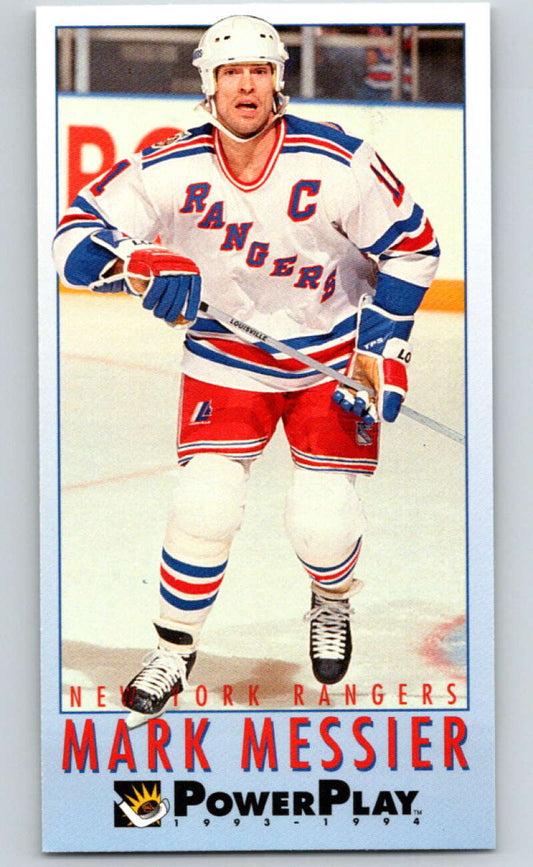 1993-94 PowerPlay #162 Mark Messier  New York Rangers  V77720 Image 1