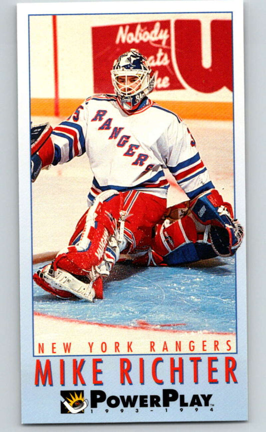 1993-94 PowerPlay #165 Mike Richter  New York Rangers  V77725 Image 1