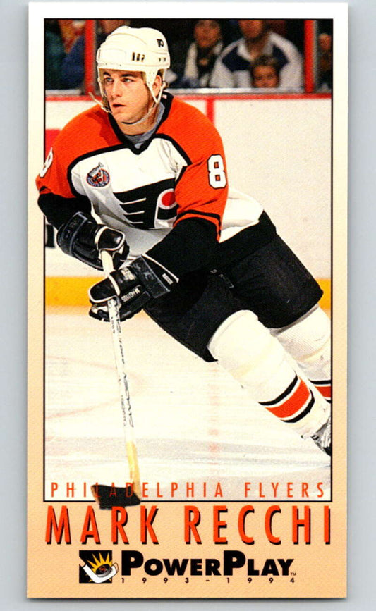 1993-94 PowerPlay #184 Mark Recchi  Philadelphia Flyers  V77760 Image 1