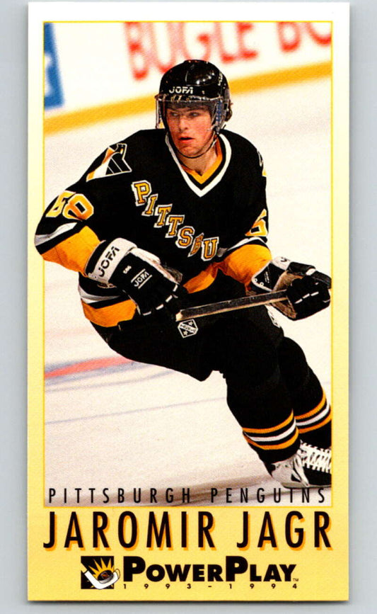 1993-94 PowerPlay #189 Jaromir Jagr  Pittsburgh Penguins  V77772 Image 1