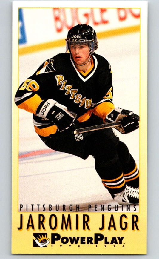 1993-94 PowerPlay #189 Jaromir Jagr  Pittsburgh Penguins  V77773 Image 1