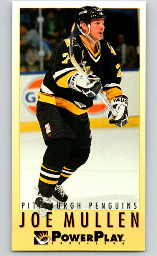 1993-94 PowerPlay #192 Joe Mullen  Pittsburgh Penguins  V77777 Image 1