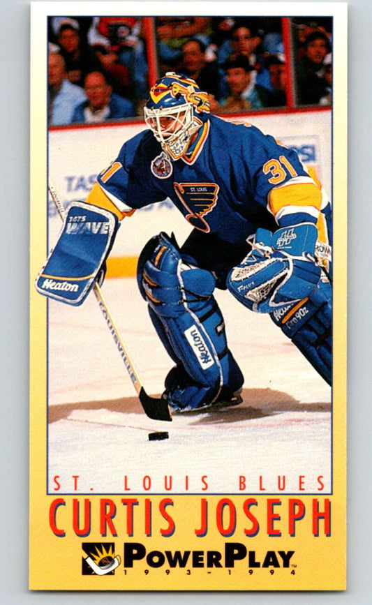 1993-94 PowerPlay #213 Curtis Joseph  St. Louis Blues  V77821 Image 1