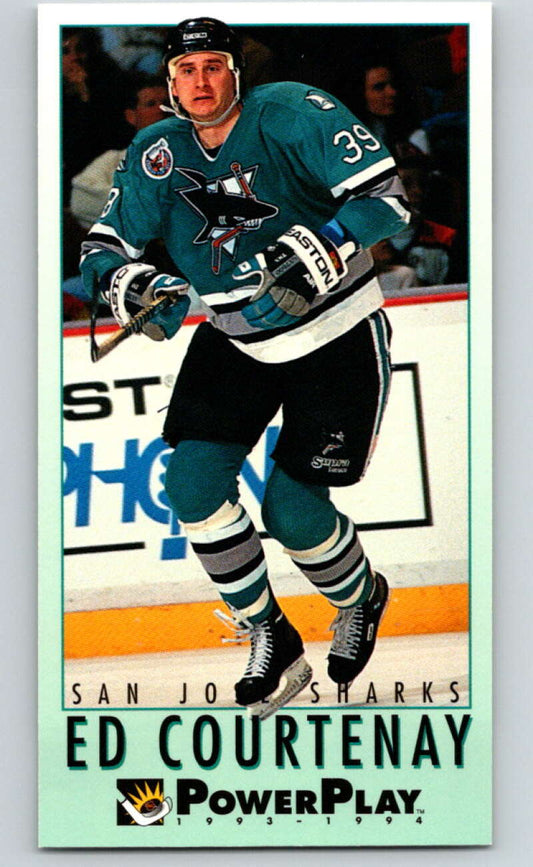 1993-94 PowerPlay #217 Ed Courtenay  San Jose Sharks  V77835 Image 1