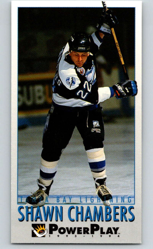 1993-94 PowerPlay #229 Shawn Chambers  Tampa Bay Lightning  V77862 Image 1