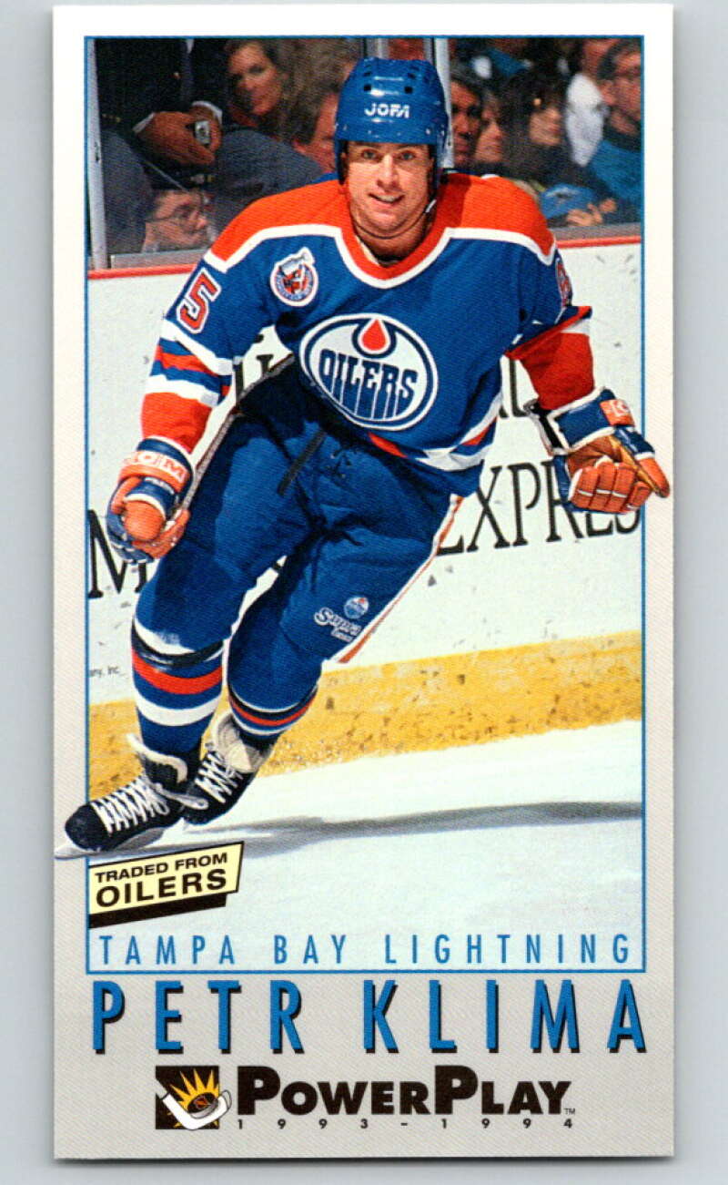 1993-94 PowerPlay #232 Petr Klima  Tampa Bay Lightning  V77866 Image 1