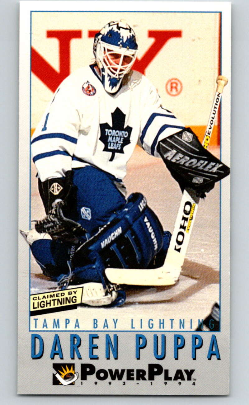 1993-94 PowerPlay #234 Daren Puppa  Tampa Bay Lightning  V77872 Image 1