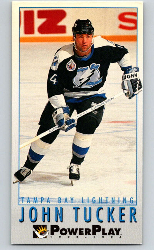 1993-94 PowerPlay #235 John Tucker  Tampa Bay Lightning  V77873 Image 1