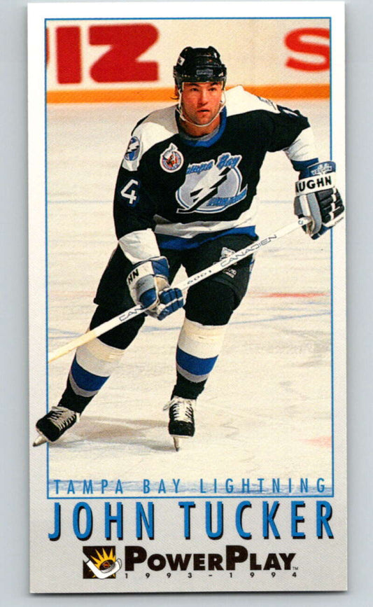 1993-94 PowerPlay #235 John Tucker  Tampa Bay Lightning  V77874 Image 1