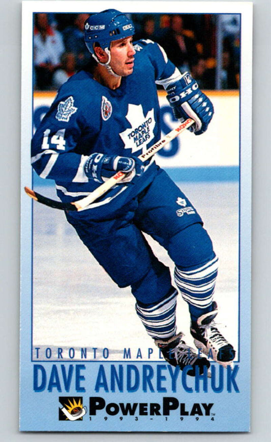 1993-94 PowerPlay #238 Dave Andreychuk  Toronto Maple Leafs  V77879 Image 1