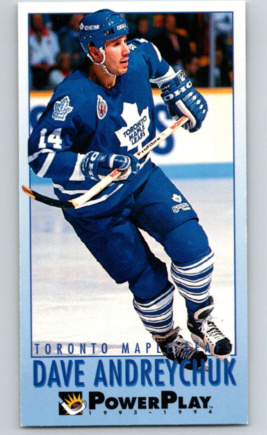 1993-94 PowerPlay #238 Dave Andreychuk  Toronto Maple Leafs  V77880 Image 1