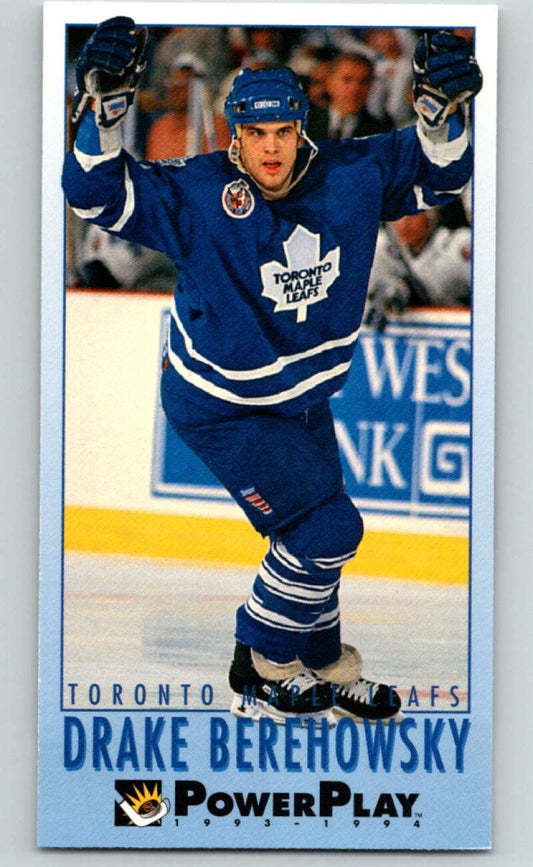 1993-94 PowerPlay #239 Drake Berehowsky  Toronto Maple Leafs  V77881 Image 1