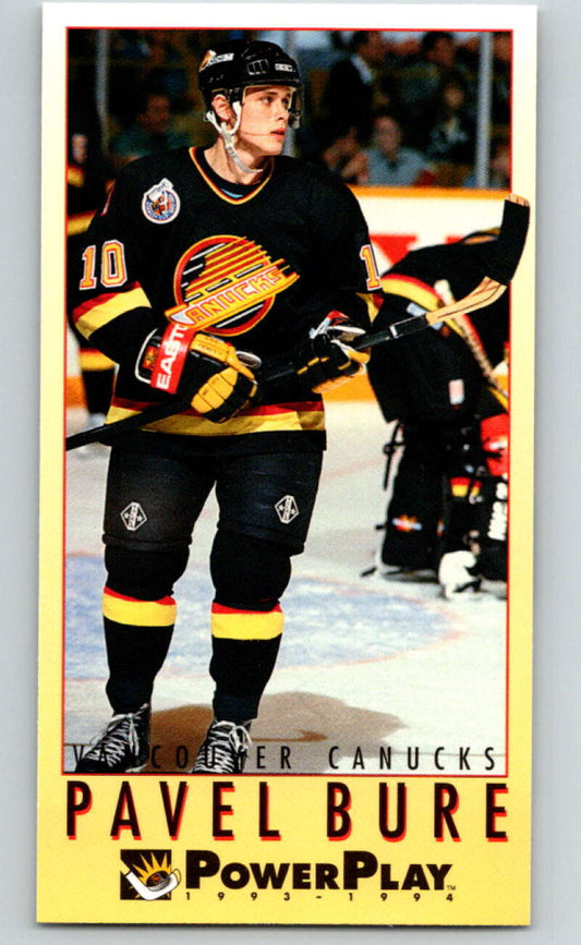 1993-94 PowerPlay #248 Pavel Bure  Vancouver Canucks  V77901 Image 1