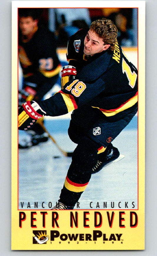 1993-94 PowerPlay #254 Petr Nedved  Vancouver Canucks  V77913 Image 1