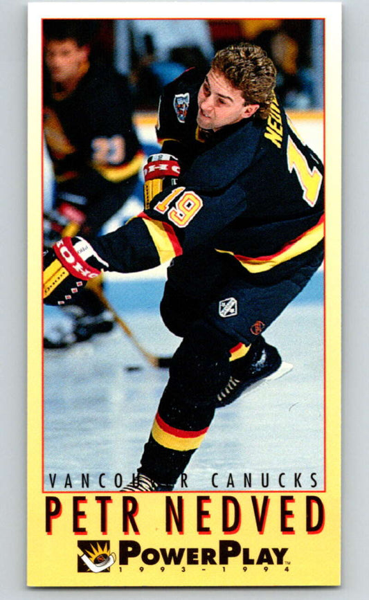 1993-94 PowerPlay #254 Petr Nedved  Vancouver Canucks  V77914 Image 1
