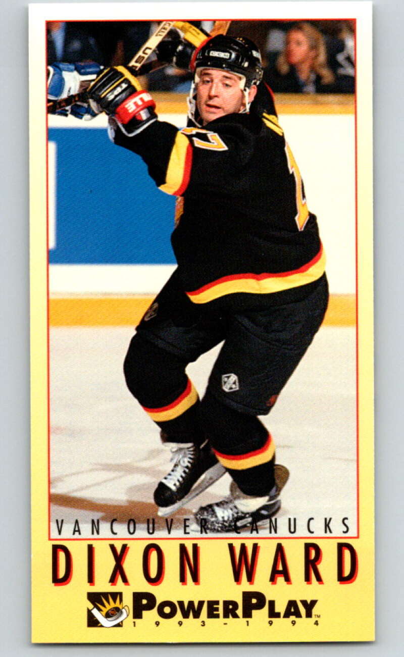 1993-94 PowerPlay #257 Dixon Ward  Vancouver Canucks  V77922 Image 1