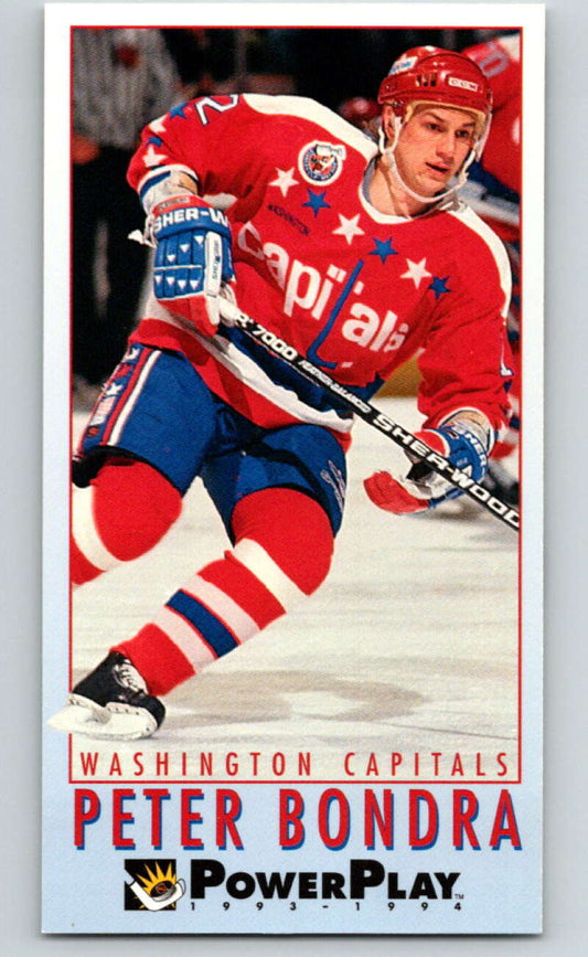 1993-94 PowerPlay #258 Peter Bondra  Washington Capitals  V77923 Image 1