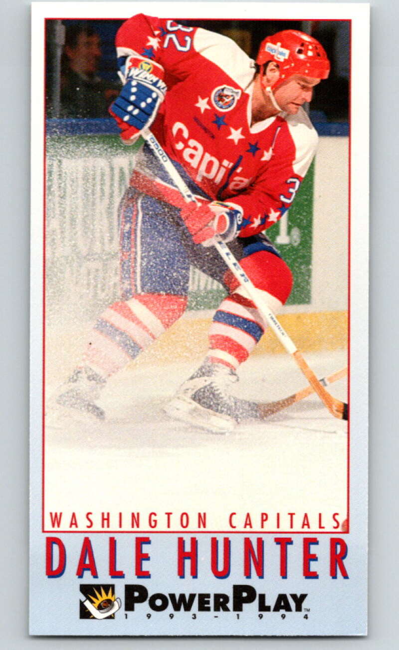 1993-94 PowerPlay #262 Dale Hunter  Washington Capitals  V77932 Image 1
