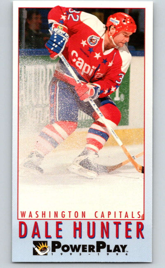 1993-94 PowerPlay #262 Dale Hunter  Washington Capitals  V77932 Image 1