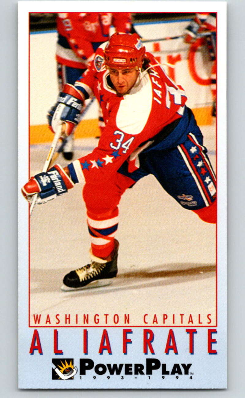 1993-94 PowerPlay #263 Al Iafrate  Washington Capitals  V77934 Image 1