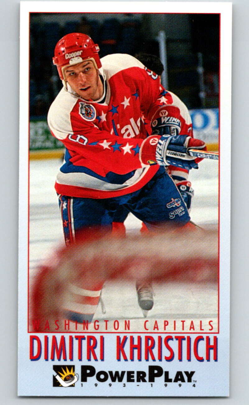 1993-94 PowerPlay #264 Dimitri Khristich  Washington Capitals  V77938 Image 1