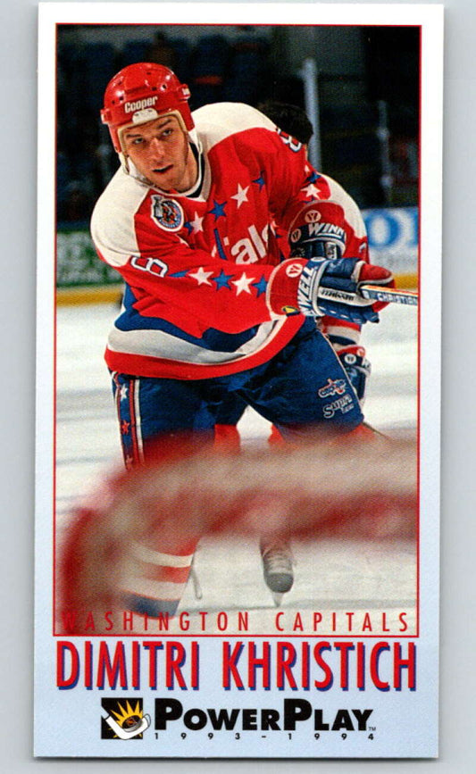 1993-94 PowerPlay #264 Dimitri Khristich  Washington Capitals  V77938 Image 1