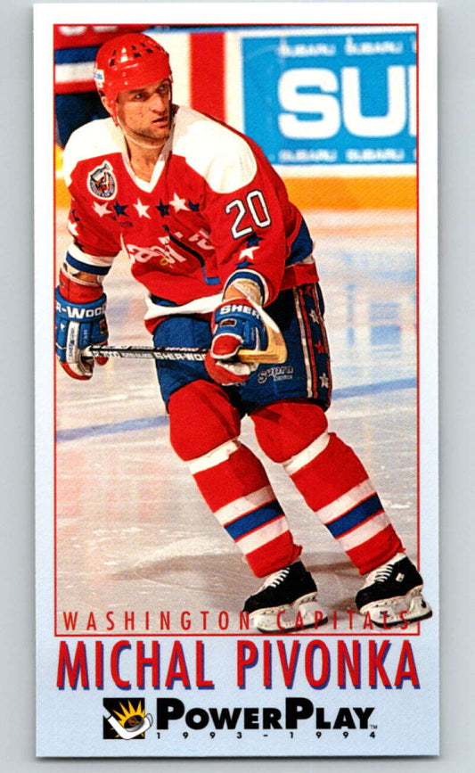 1993-94 PowerPlay #265 Michal Pivonka  Washington Capitals  V77940 Image 1