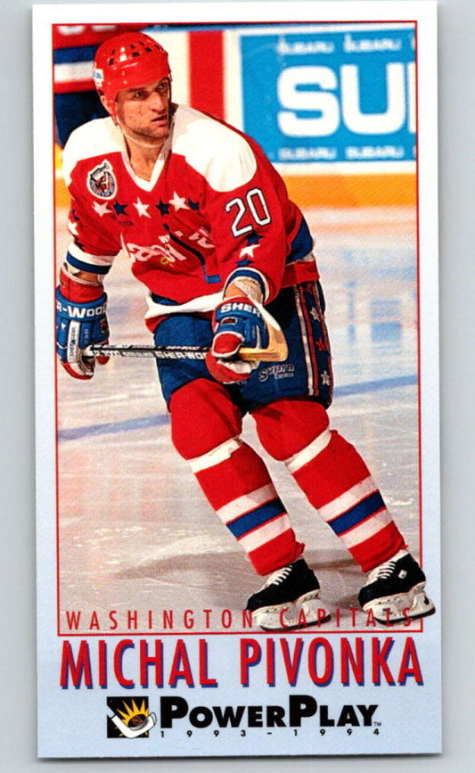 1993-94 PowerPlay #265 Michal Pivonka  Washington Capitals  V77941 Image 1