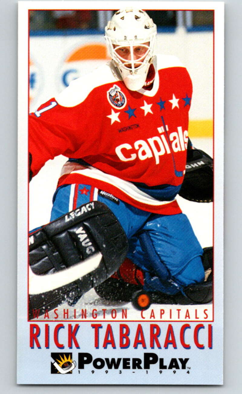 1993-94 PowerPlay #267 Rick Tabaracci  Washington Capitals  V77944 Image 1