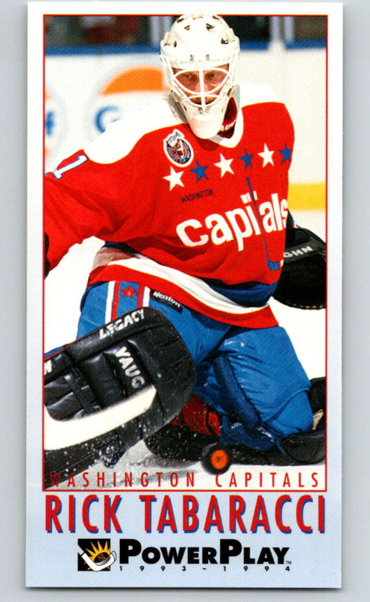 1993-94 PowerPlay #267 Rick Tabaracci  Washington Capitals  V77944 Image 1